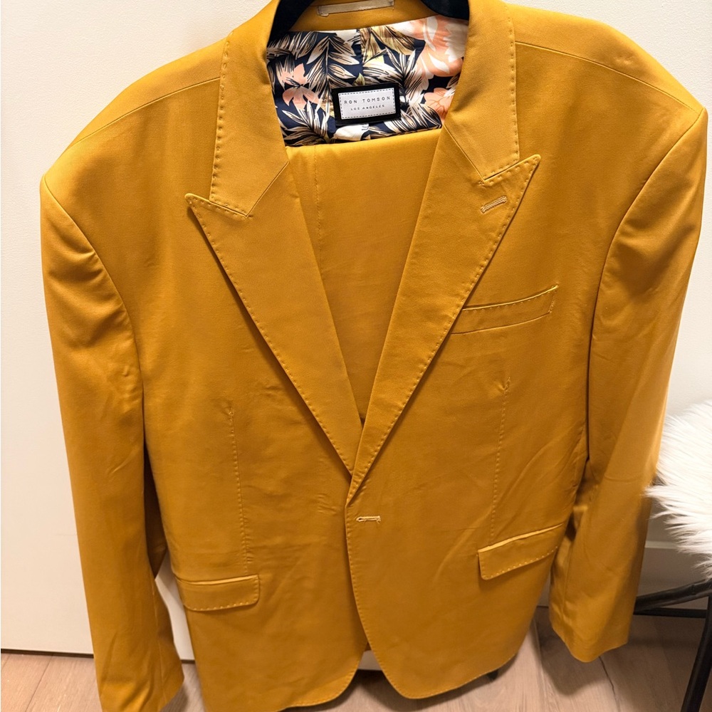 Stylish Mustard Blazer for Men